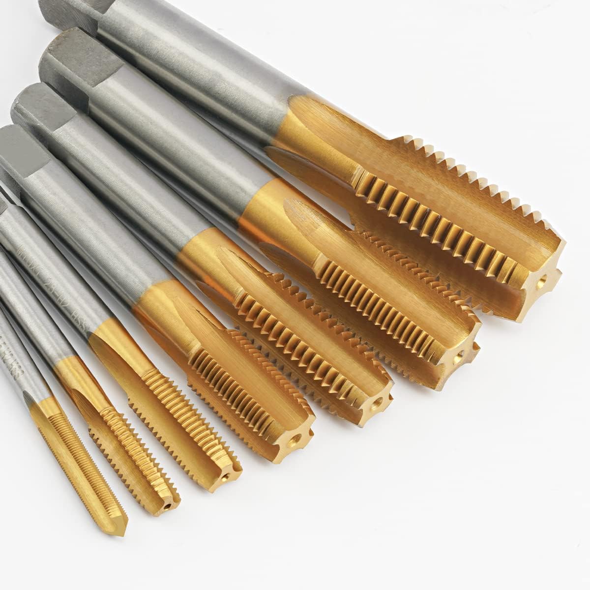 Metric M8X1.25 Ti-Coated Machine Tap Right