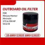 35-8M0123025 8M0123025 Outboard Oil Filter(2 pcs)