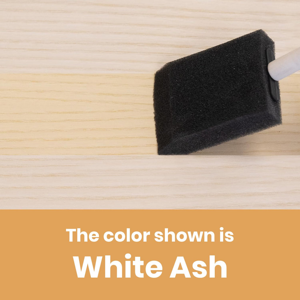 Wood Stain, Water-Based & Fast Drying, White Ash