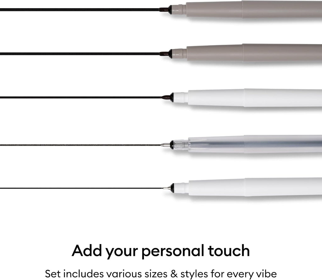 Multi Pen Set, Black (8 ct)