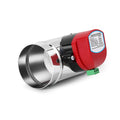 Aulmscn 3" Motorized Duct Damper, Stainless Steel Backdraft for HVAC,AC24V
