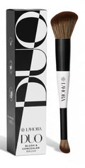 Dual Ended Makeup Brush - Blush + Concealer - Duo Angled Face Brush