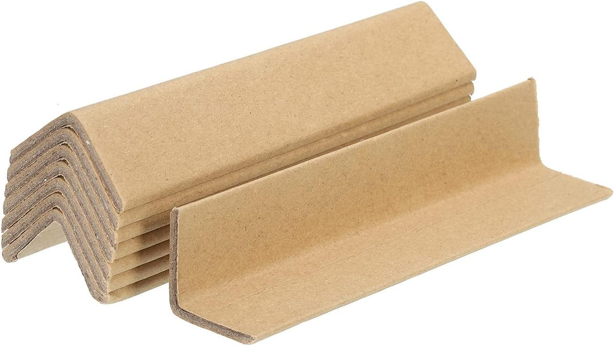 Adjustable Cardboard Corner Protector Package Frame Protectors l Shaped 80x30mm Thick 3mm for Art, Packing, Shipping