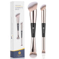 Foundation Concealer Brushes, 2Pcs Premium Duo-End Makeup Brush Set
