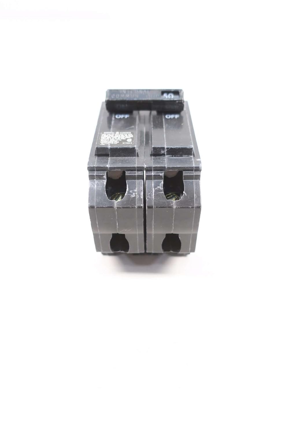 GE THQL2150 Molded CASE Circuit Breaker 2P 50A AMP 120/240V-AC D575771