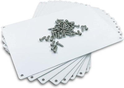 Sublimation Aluminum Blanks with Mounting Screws 100X150X1mm