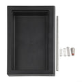 Low Profile Drip Tray Spring Kit, Stainless Steel Tube Replacement Set For Gaggia Classic Coffee Machine Water Collection System(C)