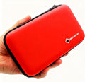 First Aid Kit Red Portable Compact Waterproof Mini Refill Supplies for Home Car Travel Camping Truck Hiking Sports
