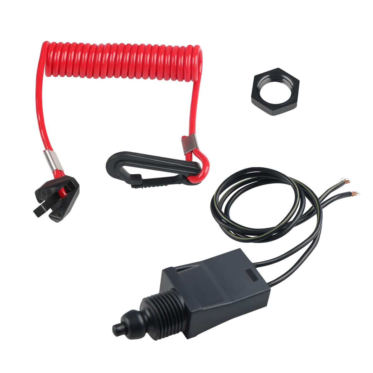 585134 Kill Switch with Safety Lanyard Compatible with Johnson Evinrude