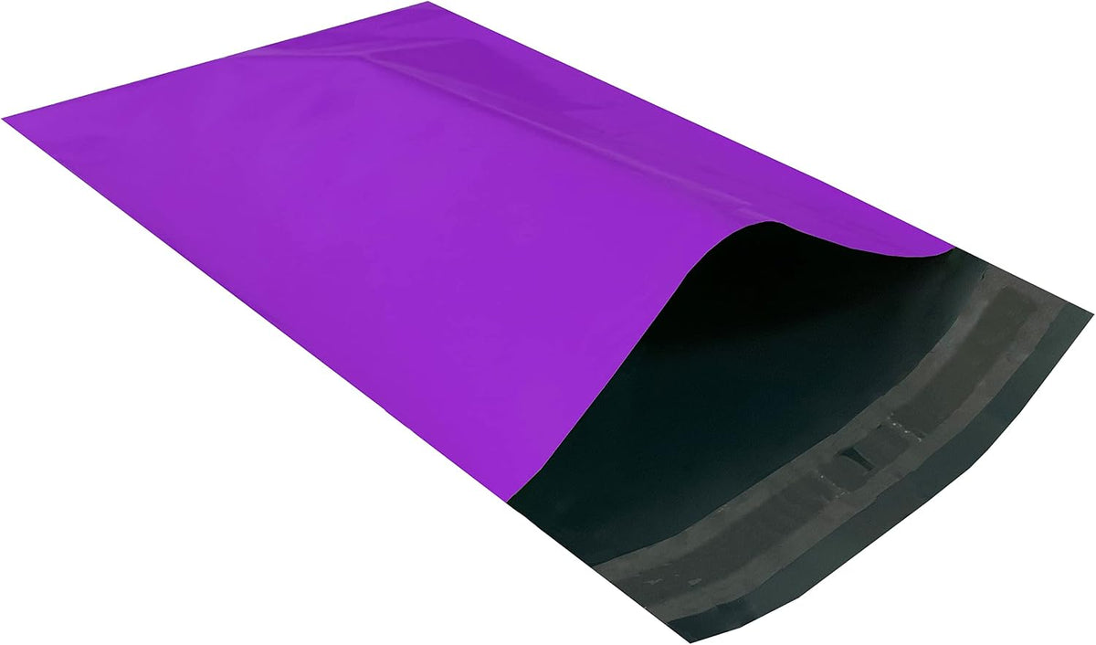 6" x 9" Purple Poly Mailers, Pack of 200
