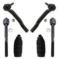 Detroit Axle - Front 6pc Tie Rods Kit for 04-10 Toyota Sienna