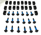 Bumper End Cap Torx Screw & U-Nut 36pc Kit Fits 97-06 Wrangler TJ Hardware