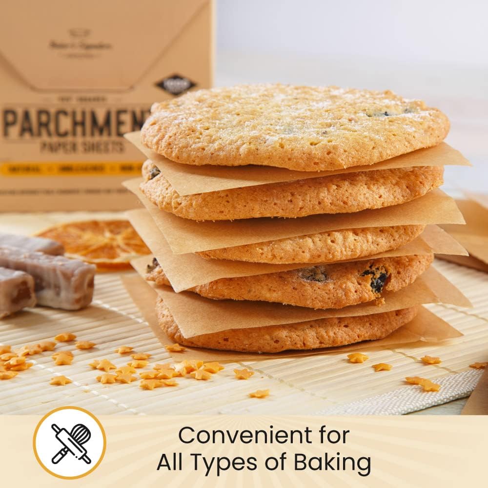 Hamburger Patty Paper Squares 5x5", 300 Pcs Parchment Paper Sheets