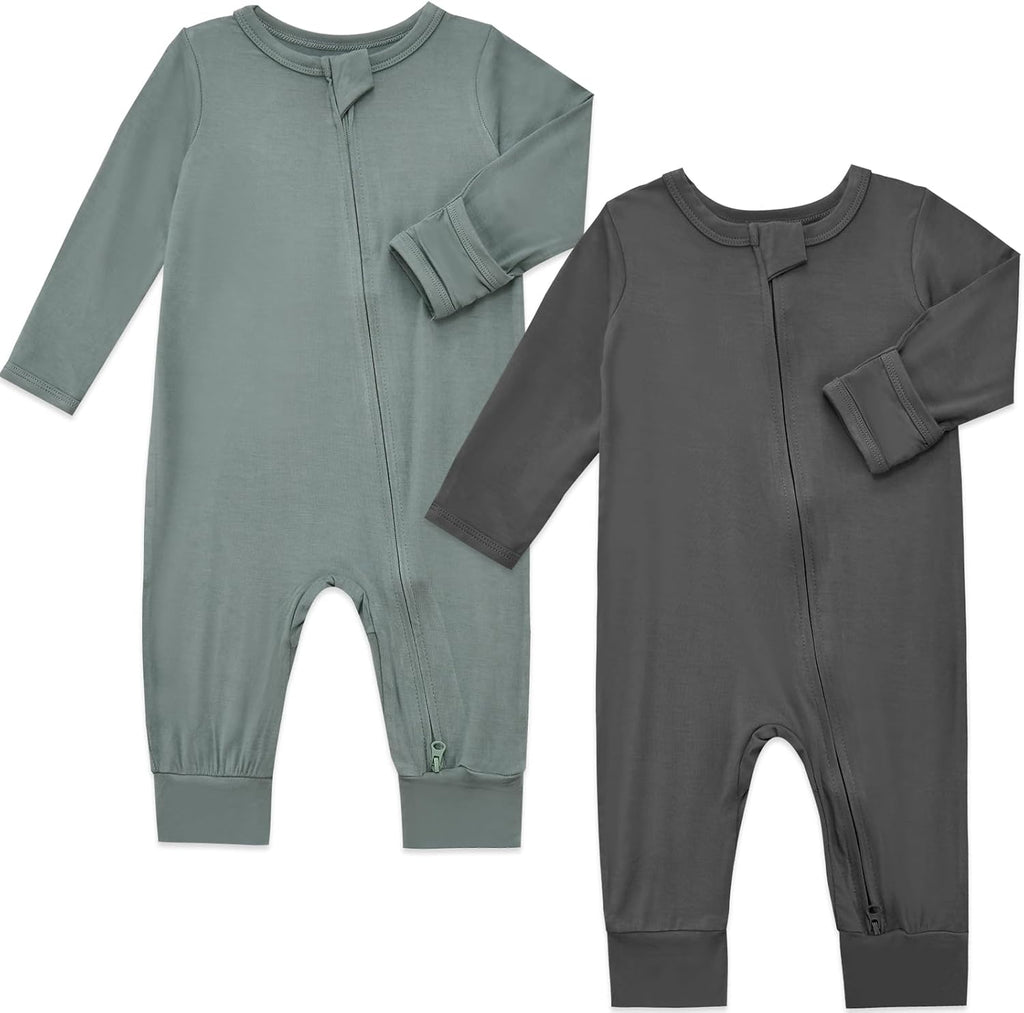 Baby Footless Pajamas Rayon of Bamboo Romper