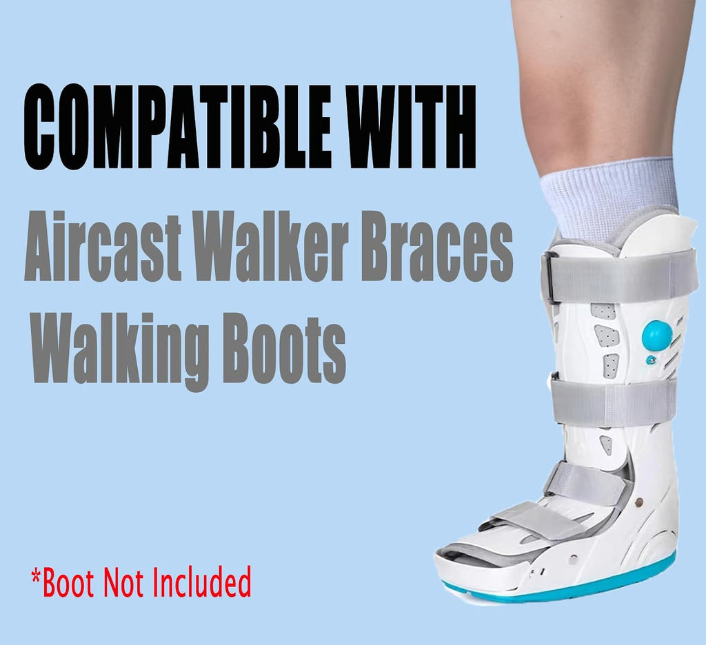 Walking Boot Socks Extra Wide Replacement Liner Cast Cover