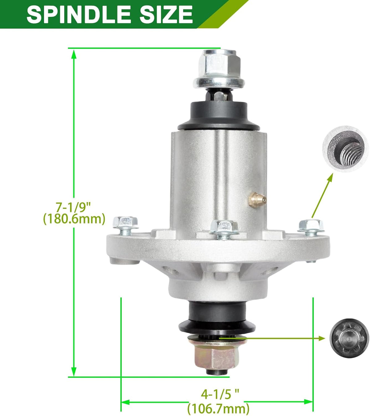 GY20454 AUC15811 GY21098 Spindle Assembly for John Deere 42" 48" Deck 2pack