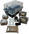 Mushroom Monotub Large 66Q Grow Kit | Complete Mushroom Grow Kit | for Dung-Loving Mushrooms | Includes 2 sterilized
