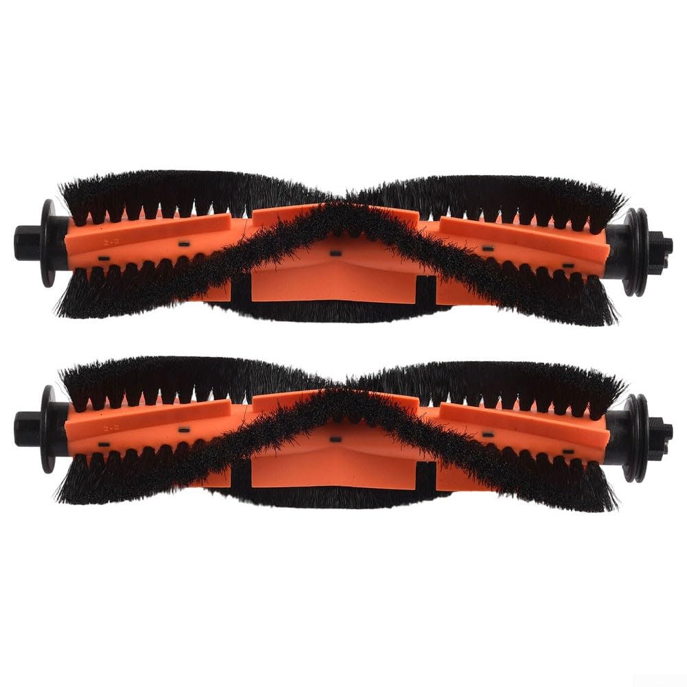 Roller Brush Replacement For Uninell UR3 Robot Vacuum Cleaner, Central Roller Main Brush, Nylon Plastic Vacuum Brush, Vacuum Parts & Accessories for Effective Cleaning (2 PACK)