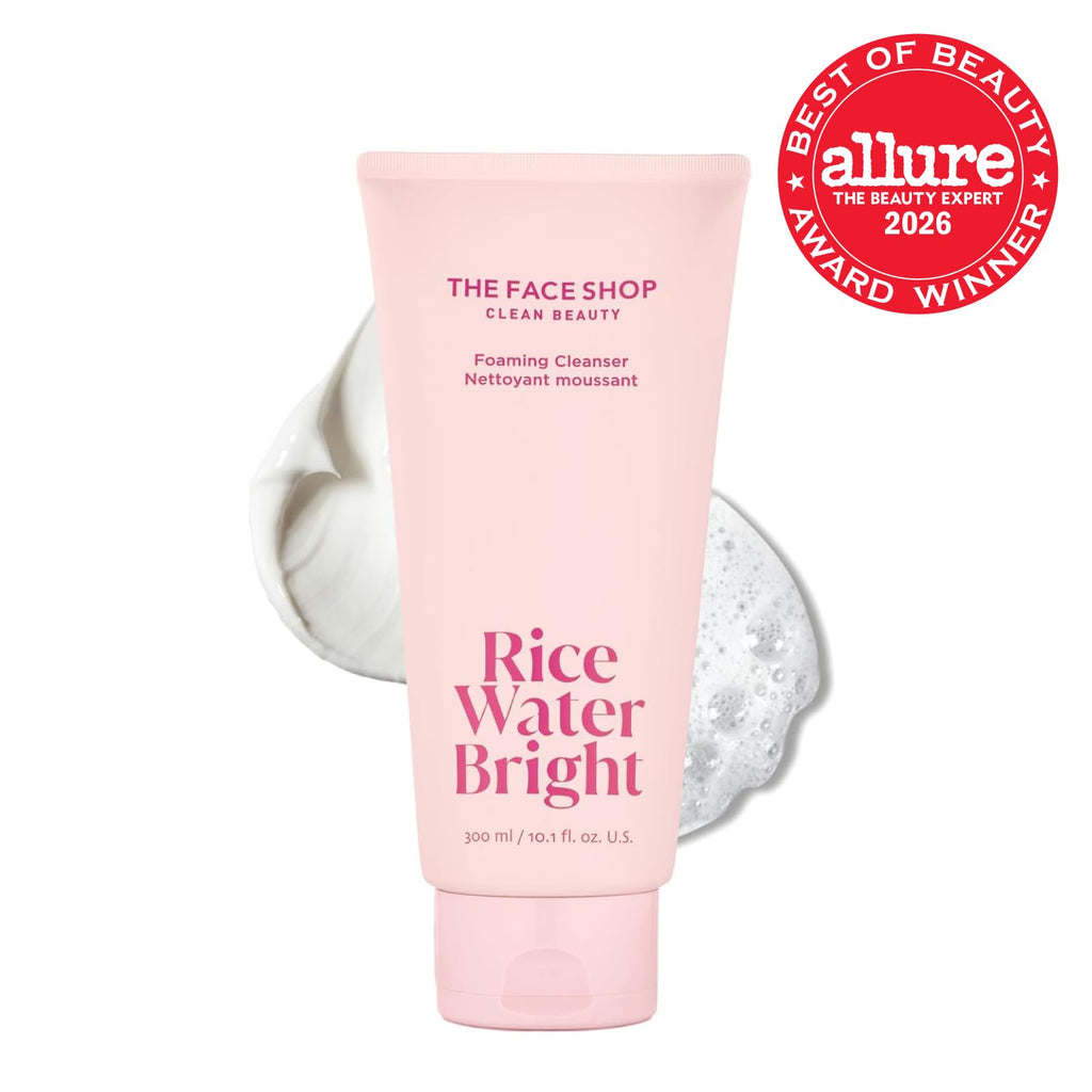 Rice Water Bright Foaming Cleanser, Face Wash, 10.1 fl. oz.