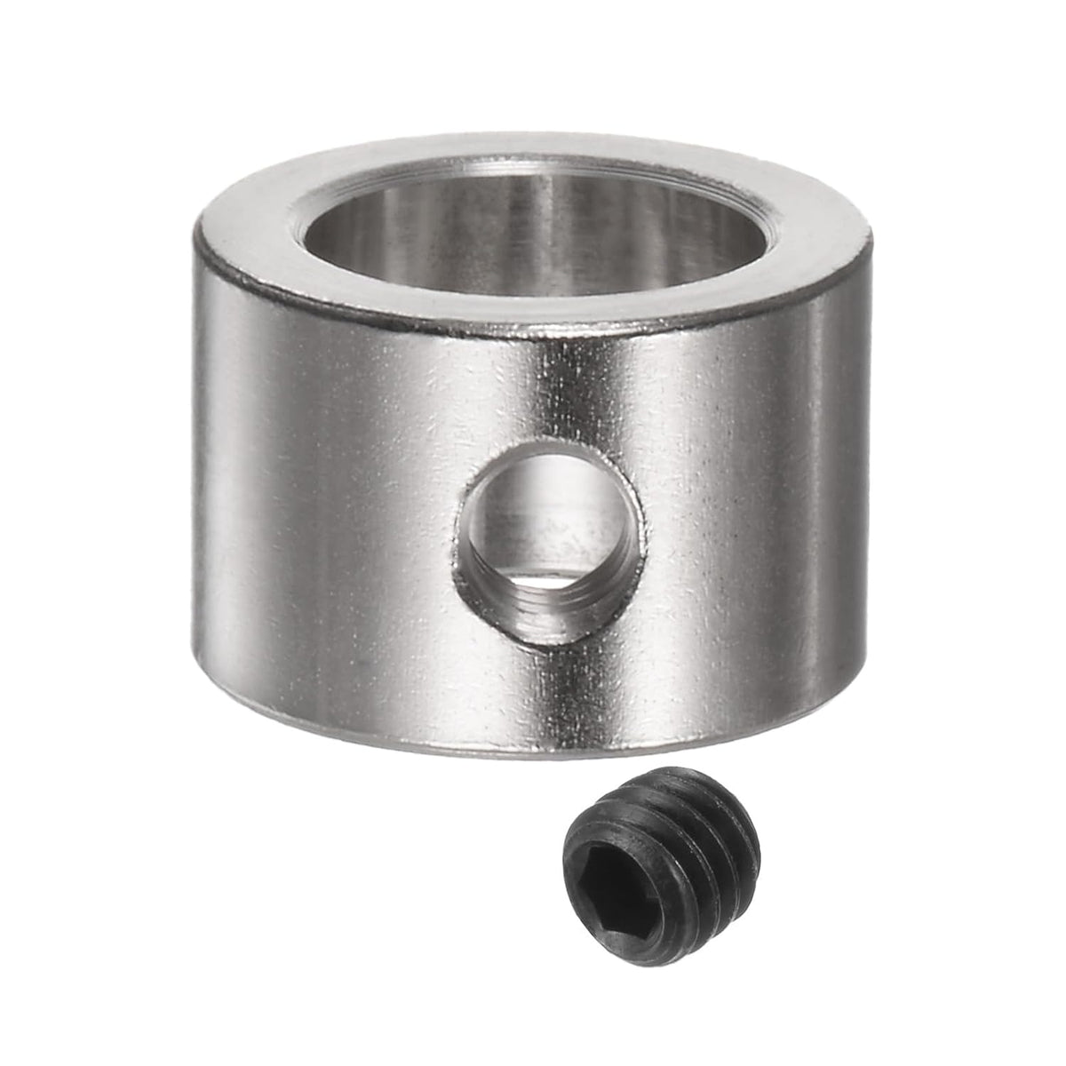 uxcell 10pcs Set Screw Collars 12mm Bore Shaft Collars, 18mm OD, 12mm Width, Landing Gear Stopper Wheel Collar