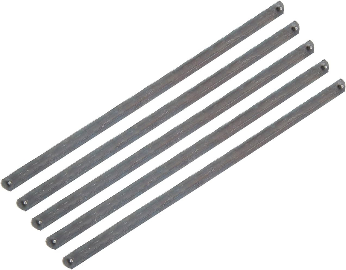 GreatNeck 5Pc Mini Hacksaw Blades Designed to Cut Metal, Pipe, Hard Woods