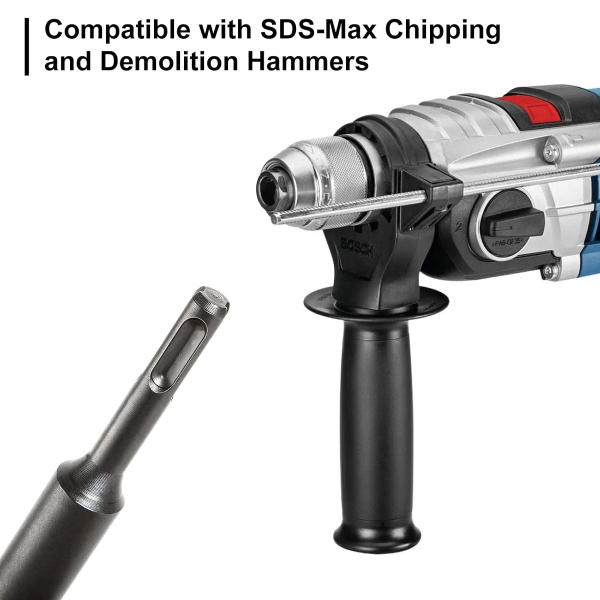 6 Inch x 1 1/4 Inch SDS Plus Bushing Tool for Concrete
