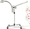 Professional Facial Steamer with Magnifying Lamp for Estheticians. | 2 in 1 Ozone Steamer for Face, White.