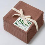 Eco Hanky 10x10in Reusable Small Cloth Napkins, Light Pink, 12pk
