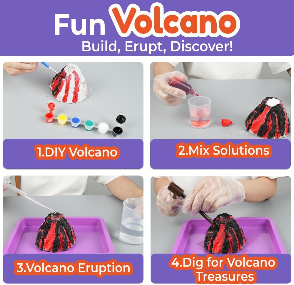 Science Kit for Kids Ages 8-12, 105 Experiments Set, Birthday Gift | STEM Toy for Boys Girls, Homeschool Classroom