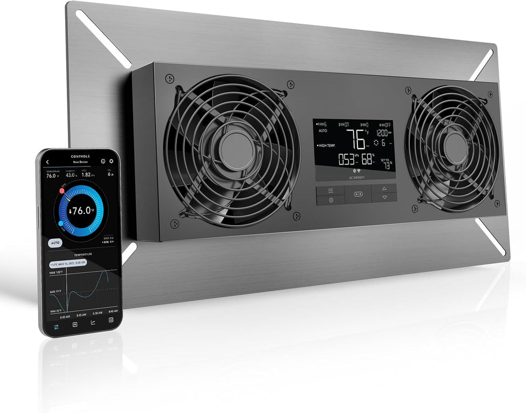 AC Infinity AIRTITAN T8-N, Crawlspace Basement Ventilator Intake Fan