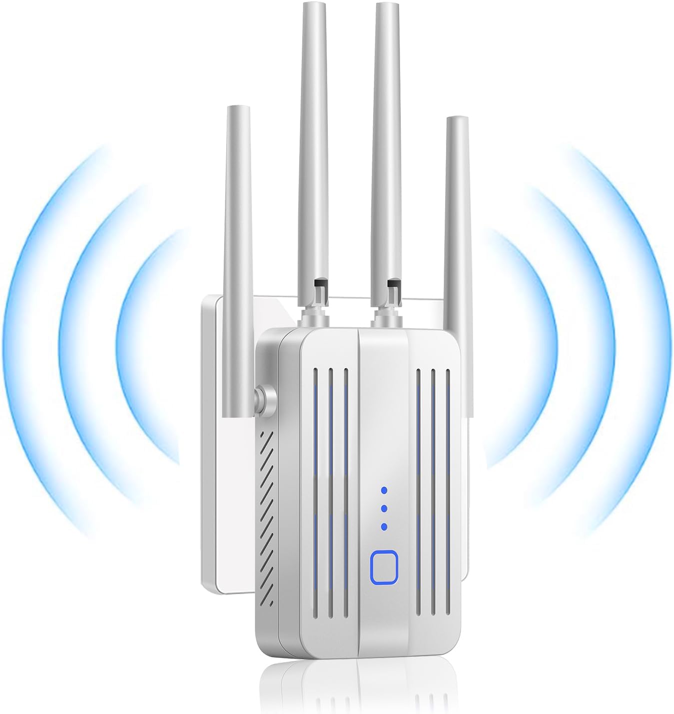 WiFi Extender Signal Booster for Home, Long Range Coverage Up to 9995 Sq. Ft. Internet Repeater, WiFi Range Extender