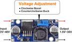 2Pcs LM2596 Power Converter Step Down Module DC to DC Buck Converter 3.2V-35V to DC1.25V-30V Voltage Regulator Power Supply Module LM2596S