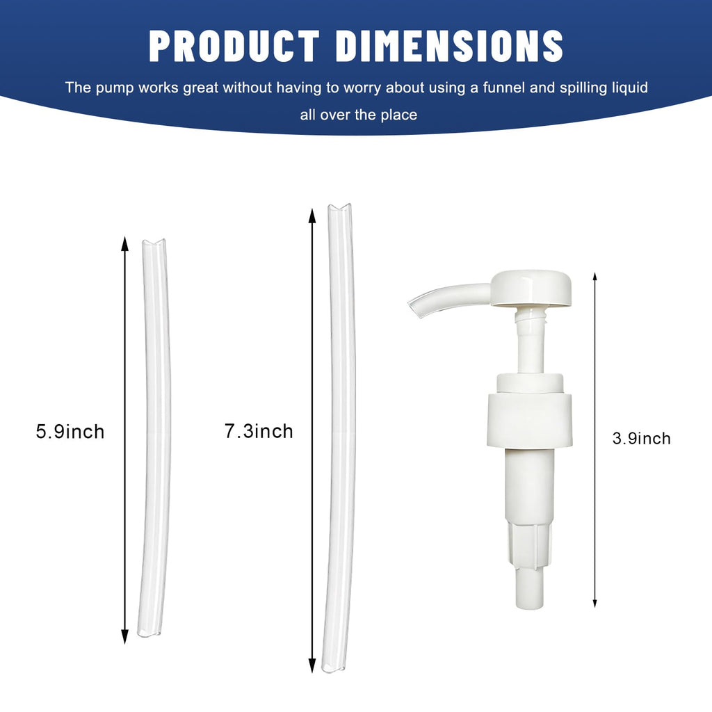 Rdxcv Fluid Pump for Quart Bottle, Fluid Hand Pump Without Long Hose
