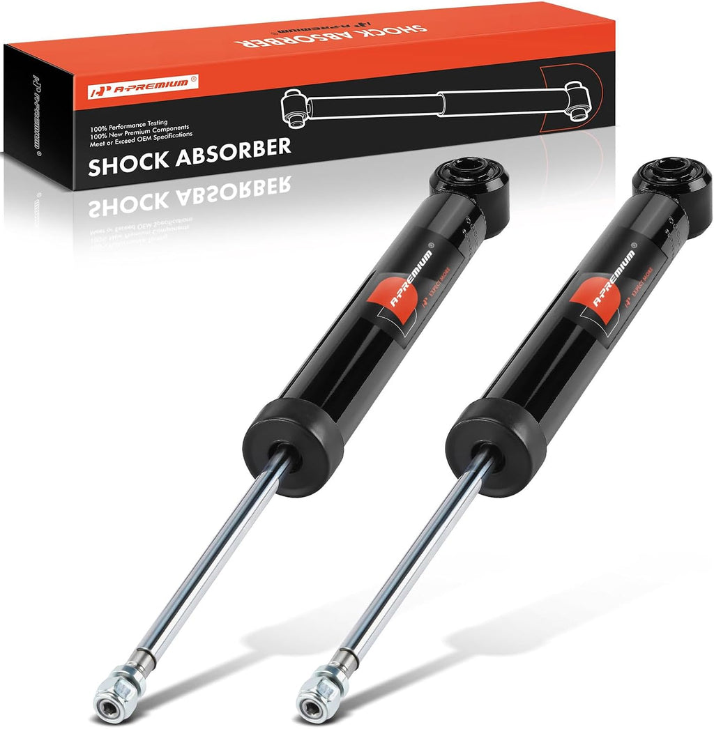 A-Premium Rear Shock Absorbers, Set of 2 - Compatible with Toyota
