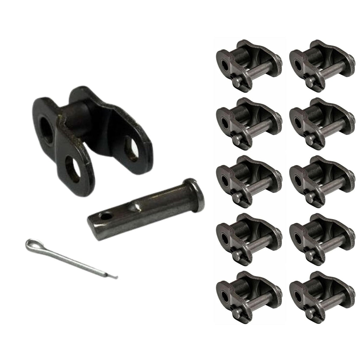 Jeremywell 25 Standard Roller Chain Offset Link (10PCS)