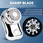 Mini Portable Electric Shaver, Rechargeable Shaving Razor for Men