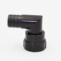 SEAFLO Universal Livewell/Bilge Pump Angled 3/4" Fitting Marine Plastic (1-Pack)