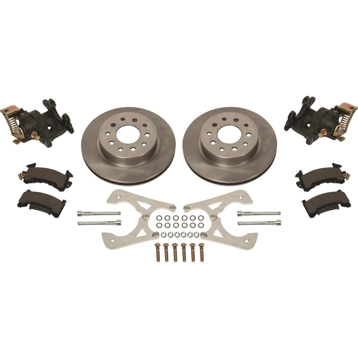 10 and 12 Bolt Rear Disc Brake Conversion Kit with Parking Brake
