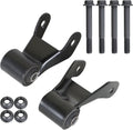 labwork Leaf Spring Rearward Shackle Bracket Kit Replacement for Chevy Avalanche Silverado Suburban Replacement for GMC Sierra Yukon 2000-2013 722-029