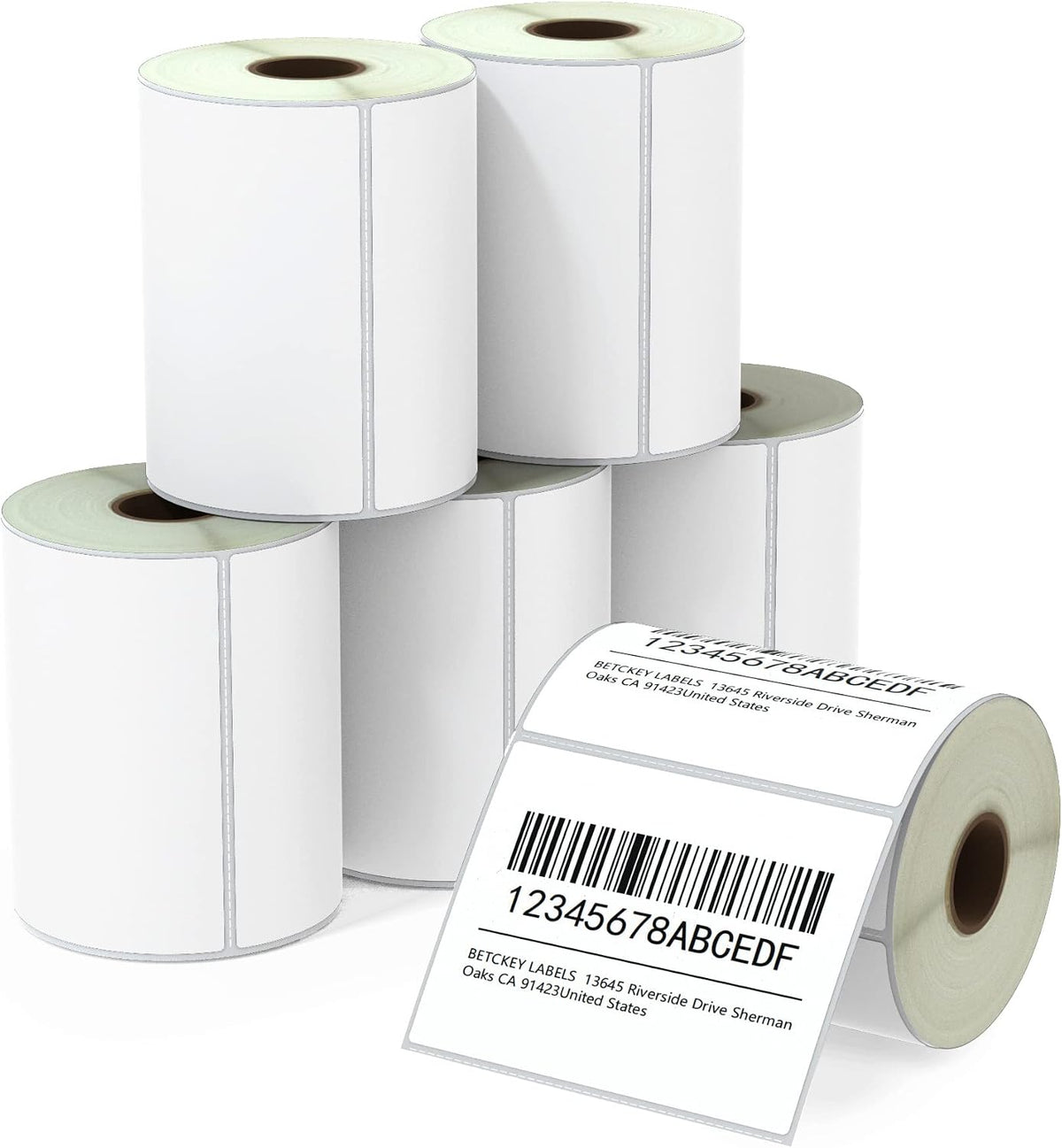 4" x 3" (102 mm x 76 mm) Thermal Labels, [6 Roll/3000 Labels]