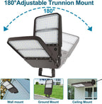 LED Parking Lot Light 300W/240W/200W Adjustable with Dusk to Dawn