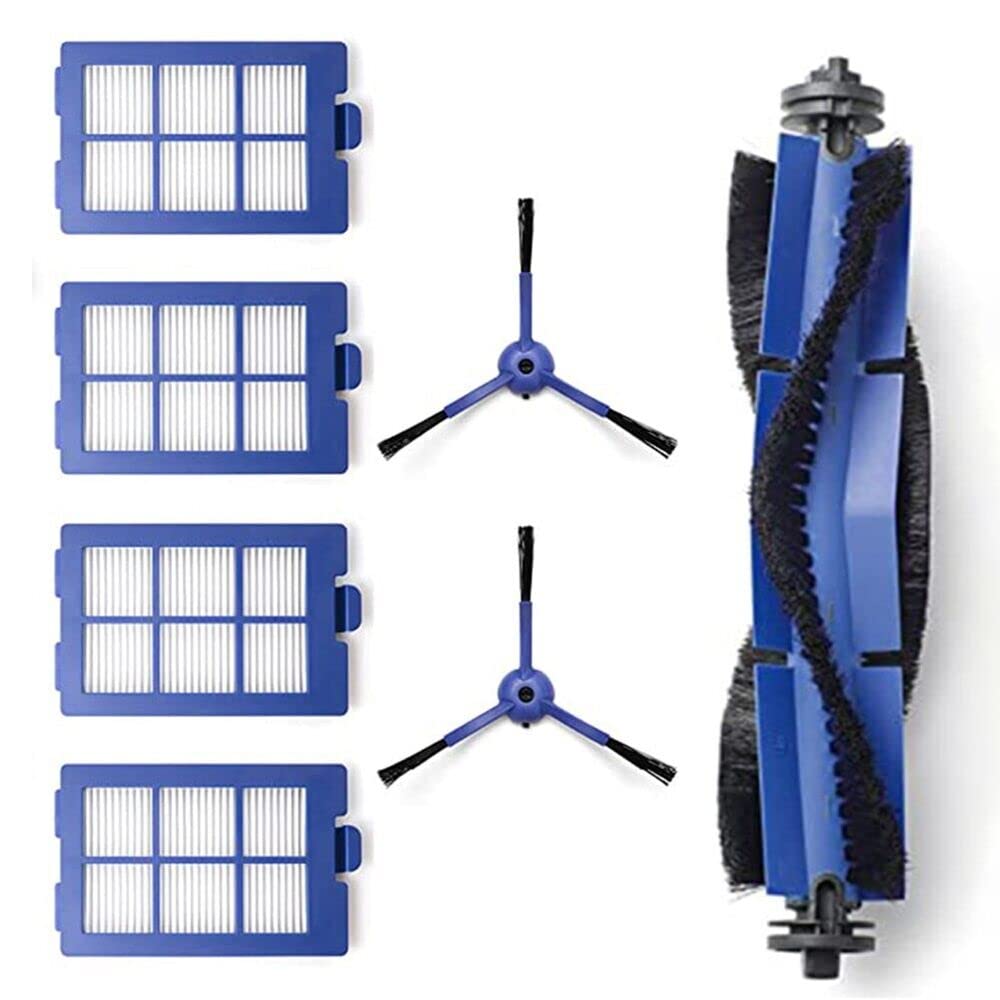 Replacement Brush Filter Kit Compatible with E-ufy RoboVac X8 Series Vacuum Cleaner Part
