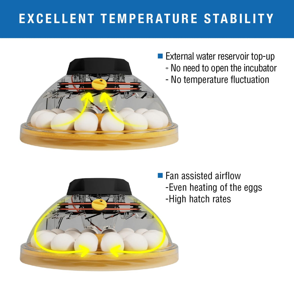 Maxi 24 EX Connect Fully Automatic Smart Egg Incubator with App