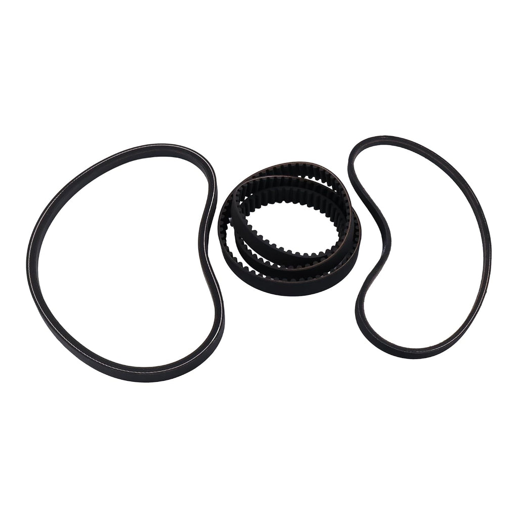 3PCS Lawn Mower Belts 120-3335 121-5765 120-9470 for Toro TimeMaster