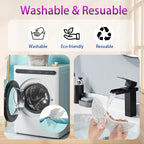 6 Pc Replacement Mop Pads Compatible with Eureka E20 Plus/E10s Vacuum Cleaner, Washable and Reusable Microfiber Mop Pads