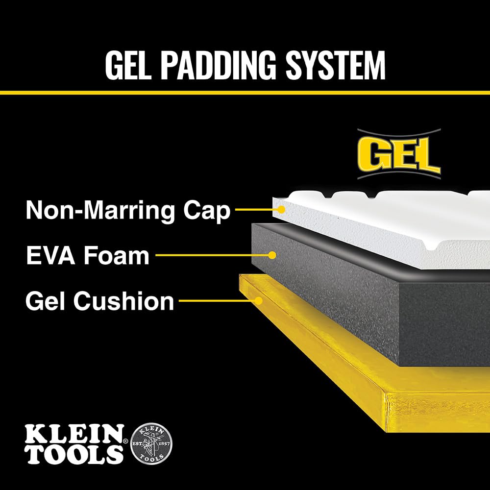 60849 Non-Marring Knee Pads for Work, Construction, Tile, Flooring