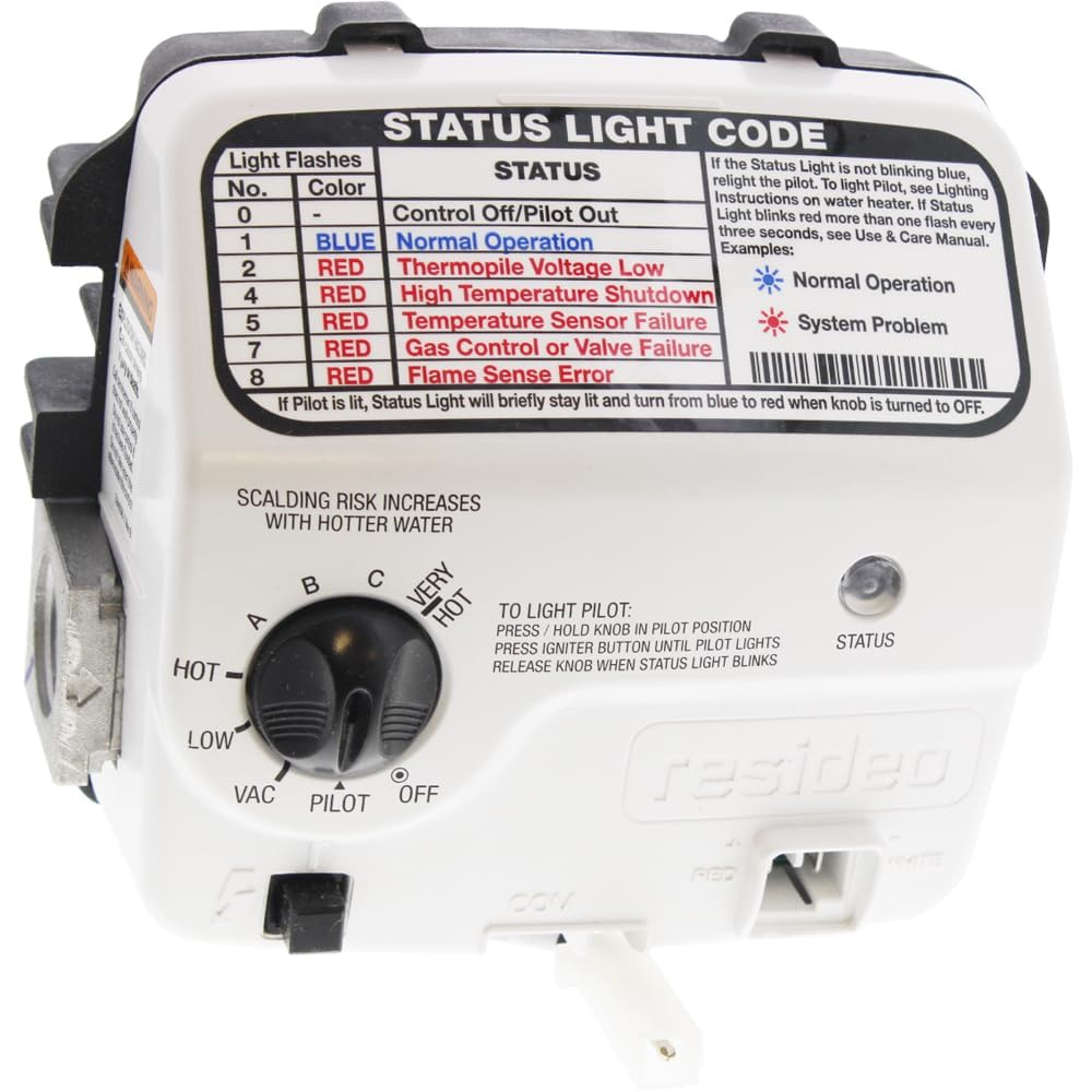 SP20832E - OEM Upgraded Replacement for Rheem Water Heater Natural Gas Valve