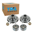TRQ 2 Piece Front Wheel Bearing & Hub Kit Set