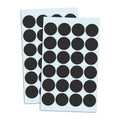 1200 Pack, 1" Round Dot Stickers Circle Labels - Black