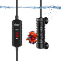 50W Small Aquarium Betta Heater for 5/6/7/8/9/10 Gallon Fish Tank,Submersible Fish Tank Heater with LED Digital